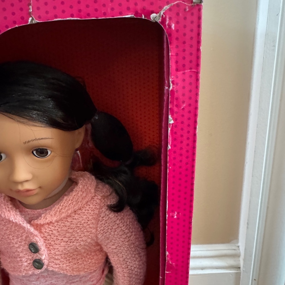 NWT Our Generation Maricela Doll with Pink and White Outfit Girls Toddler - Picture 4 of 10